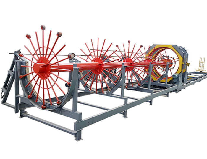 Steel reinforcement cage seam welder